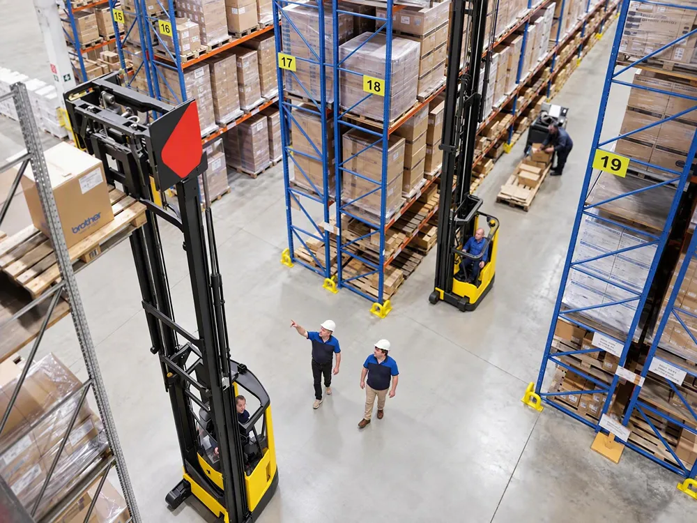 RI-E-event-care-group-Wijchen Risico-inventarisatie en evaluatie in een magazijn met reachtrucks